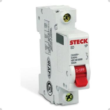 Imagem de Disjuntor Din Monopolar 1P 16A Steck