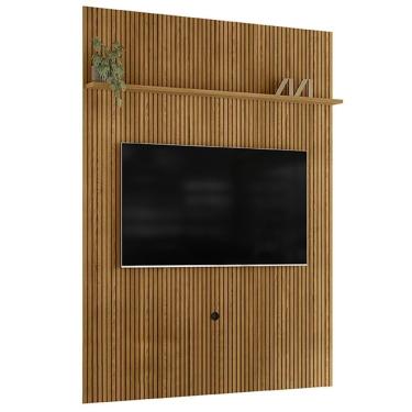 Imagem de Painel Tv 65 Pol 245x179 Cm New Interlagos Cumaru Madetec Cumaru