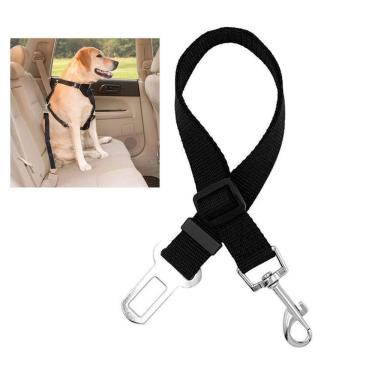 Imagem de Cinto De Segurança Cao Cachorro Pet Animal De Estimaçao Viagem Carro Veiculo Transporte Pet Shop