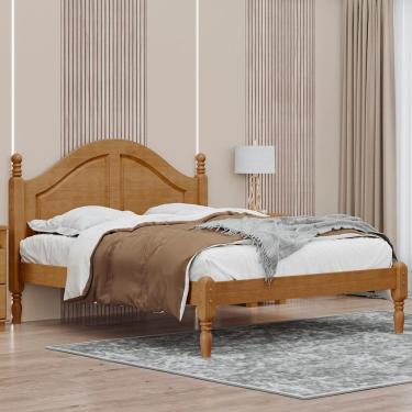 Imagem de Cama Casal Madeira Maciça 2257 Freijo Milani Store