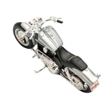 Imagem de Miniatura Moto Para Coleçao Harley davidson Cvo Fat Bob 2009