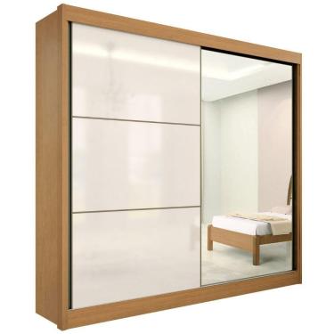 Imagem de Guarda Roupa Titanium Cinamomo Off White 2 Portas 6 Gavetas D?doro