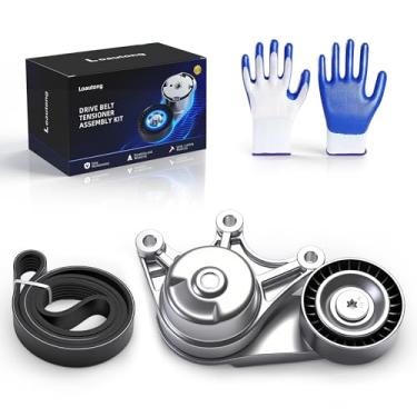 Imagem de Loautong Kit de polia tensora de correia de transmissão para BMW Z4/X1/X3/X4/228i/320i/328i/428i/528i/120i/220i, 2.0L 1997CC/1998CC GAS, 2012-2018, 90K-39191, 1998 12875 94969, 39191