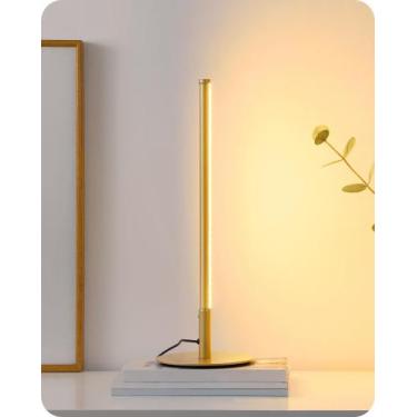 Imagem de Candeeiro de mesa EDISHINE LED regulável 6W com temperatura de 3 cores