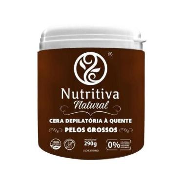 Imagem de Cera Depilatória Pelos Grossos Nutritiva Natural 290g