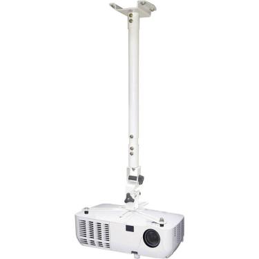 Imagem de Suporte Projetor Branco Teto Ou Parede Sbrp756B