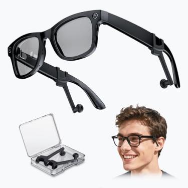 Imagem de Pontas auriculares de privacidade de voz para óculos inteligentes Ray-Ban Meta, acessório de reforço de som de silicone compatível com Ray-Ban Oakley Meta, Rokid, XREAL, VITURE, Rayneo e Inmo