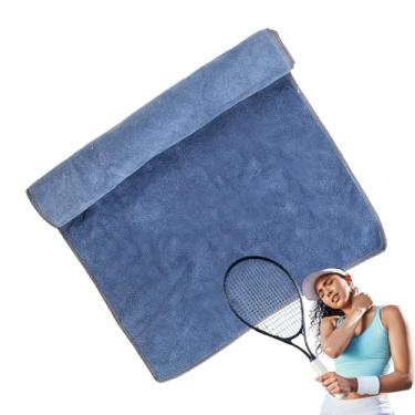 Imagem de Toalhas de suor para academia - Toalha de microfibra de viagem de secagem rápida, super absorvente, acessórios de acampamento, pano de lavagem portátil para homens e mulheres