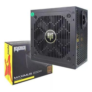 Imagem de Fonte de Alimentação ATX Gamer 650W 80 Plus Bronze 120mm - Keedi