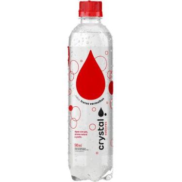 Imagem de Água com Gás Saborizada Sabor Frutas Vermelhas Crystal 510ml