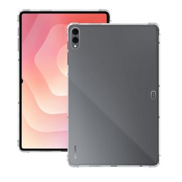 Imagem de Capa para Galaxy Tab S11 Ultra, capa KONXISA Tablet, capa protetora de TPU com antiarranhões, à prova de choque e leve, capa de proteção para tablet, transparente