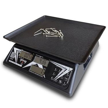 Imagem de Balança Contadora Ramuza 15kg/5g Bivolt Cristal Preta Com Bateria