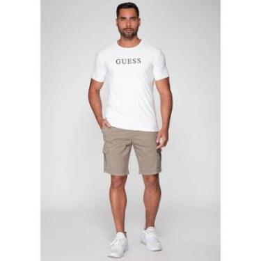 Imagem de Bermuda Cargo Sarja Guess Verde Claro-Masculino