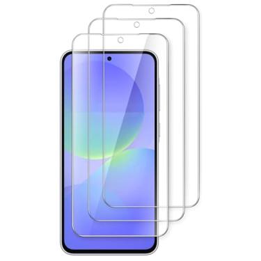 Imagem de 3Pcs Vidro Temperado, para Samsung Galaxy A36 5G, Vidro Temperado Protetor de Tela Filme