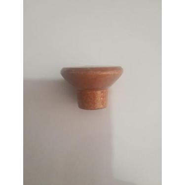 Imagem de Puxador Madeira 1 furo Concha Grande - Comercial Analux, cerejeira