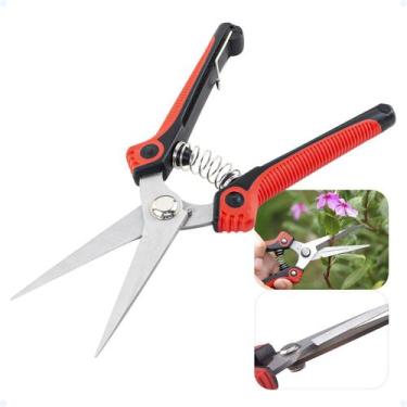 Imagem de Tesoura De Poda Profissional Lâmina Aço Precisão Ramos Folha - Hxt