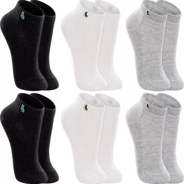 Imagem de Kit 6 Pares Meias Infantil Lupo Original Em Algodão Menino Menina Cria