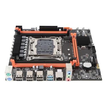 Imagem de Fabater Placa-mãe DDR4 X99H M-ATX Suporte de Memória Impressionante 128G para CPU LGA 2011 3, Desempenho Estável Ideal para Entusiastas de Jogos
