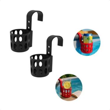 Imagem de Kit 2 Suporte De Copo Para Piscina Mantenha Sua Bebida Segura E Ao Alc