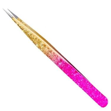 Imagem de Pinça reta para extensao de cilios - MEY