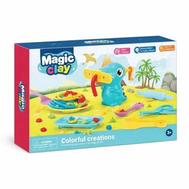 Imagem de Kit Massinha de Modelar Infantil, Colorido, Criações Coloridas com Ferramentas, 3+ Anos