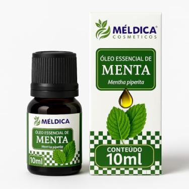 Imagem de Óleo Essencial De Menta Piperita 10ml 100% Natural Corporal Antifúngico e Micoses