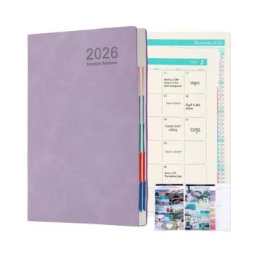 Imagem de Planejador Portátil A5 Diário Semanal Caderno Calendário Jornal 365 Di