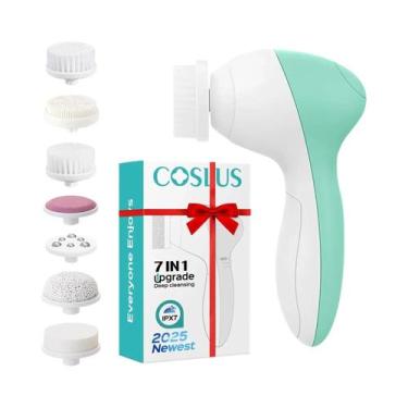 Imagem de Escova Elétrica De Limpeza Facial 5 Em 1, Dispositivo De Beleza Multif