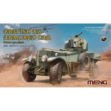 Imagem de Meng 1/35 VS-010 Britânico RR Carro Blindado Pattern1914/1920 Kit Mode