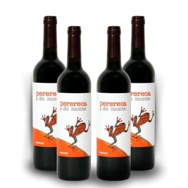 Imagem de Vinho Tinto Meio Seco Perereca do Monte 750ml – Vinho Português, Frutado, Descomplicado e Fácil de beber, Paladar agradável, Taninos Suaves, Ideal para Churrasco, Massas, Queijos e Pizza Kit 2 Vinhos