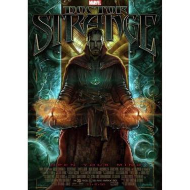 Imagem de Pôster de arte de parede Imagem Anime Art Doctor Strange 30x42cm