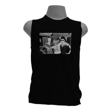 Imagem de Camiseta regata masculina - David Bowie - Iggy Pop - Lou Reed. - APE S
