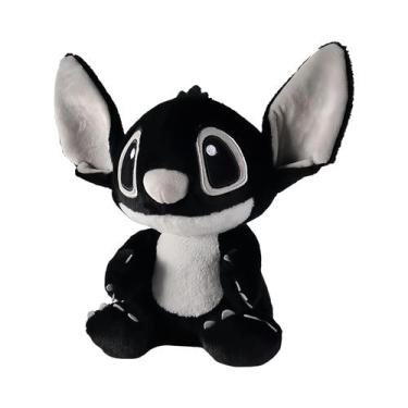 Imagem de Brinquedo De Pelúcia Stitch Preto Da Disney, Almofada Fofa E Macia, Pr