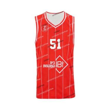 Imagem de Camisa De Jogo Masculina Hapoel Tel Aviv 2025 De Secagem Rápida - Cole