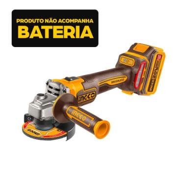 Imagem de Esmerilhadeira Angular INGCO Bateria 20V P20S
