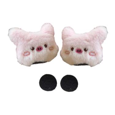 Imagem de Aymzbd 1 Par de Enfeites Decorativos para Capacete de Motocicleta e Esqui, Porquinho