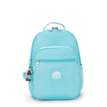 Imagem de Mochila Kipling Seoul Sea Blue Met-Feminino