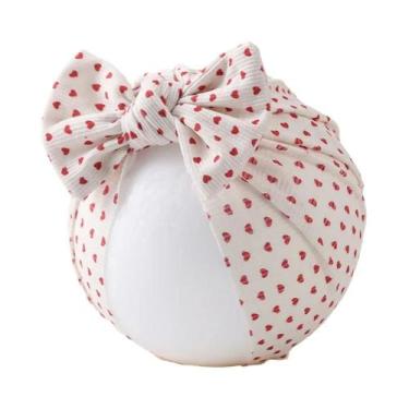 Imagem de Toucas Turbante Para Bebês Com Estampa De Flor, Coração, Margarida, Bo