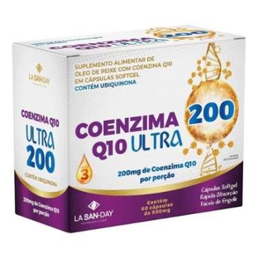 Imagem de Coenzima Q10 Ultra 200 60 Cápsulas-Unissex