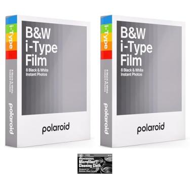 Imagem de Polaroid Filme instantâneo preto e branco para câmera Polaroid I-Type Now, Lab, OneStep2 - pacote com 2