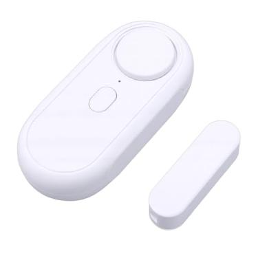 Imagem de Yunseity Alarme de Janela de Porta, Alerta Sonoro Ajustável 65 120dB Com Modo de Campainha Ding Dong para Loja Doméstica, Hotel, Geladeira, Cofre, Bateria Grande de 5 Modos, Fácil