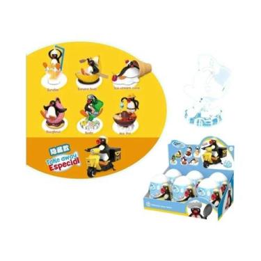 Imagem de Caixa Surpresa Kawaii Anime Pingu Gashapon, Figuras Misteriosas E Fofa