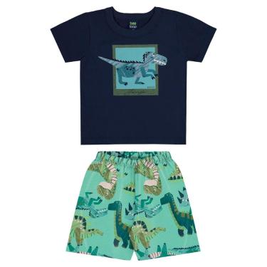 Imagem de Conjunto Dino Camiseta Bermuda Bee Loop-Masculino