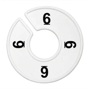 Imagem de Separador Para Cabide, Transparente Impressão - Central