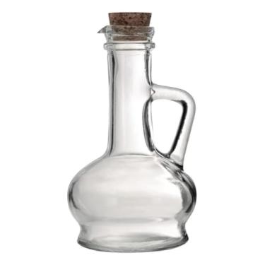 Imagem de Garrafa de Vidro 230ml Transparente com Tampa de Rolha Yangzi Tuut