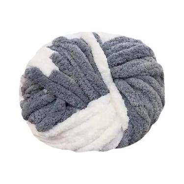 Imagem de Fio Chenille Colorido Macio De 250g Para Tricô Grosso, Ninhos Para Ani