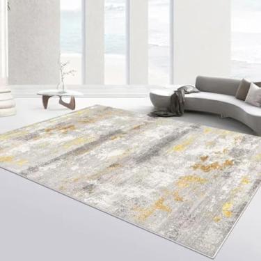 Imagem de Tapete abstrato para sala de estar, decoração de casa, sofá, tapete grande para áreas externas (180 x 280 cm/Sem fiapos - 9)