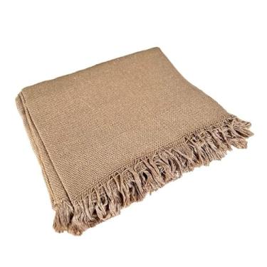 Imagem de Manta para Sofá King Gigante Algodão 3,00 x 1,80 Protetor Decoração(King Avelã)