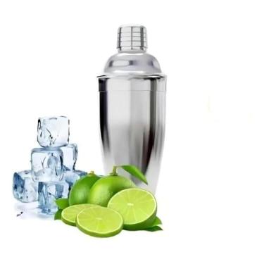 Imagem de Coqueteleira de Inox 500ml com Dosador para Drinks e Caipirinhas Profissional, Aço Inoxidável