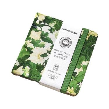 Imagem de Caderno De Papel 100% Algodão Para Aquarela, 24 Folhas, 10x10cm, 9x14c